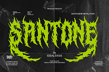 Santone - Metal Font