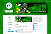 Motocross Team Social Media Template, a Social Media Template by Geelator Studio (Thumbnail 4 of 6)