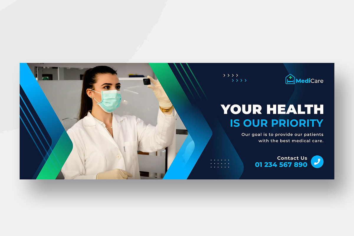 Medical health care instagram post, a Social Media Template by Uiparvin (Photo 8 of 14)