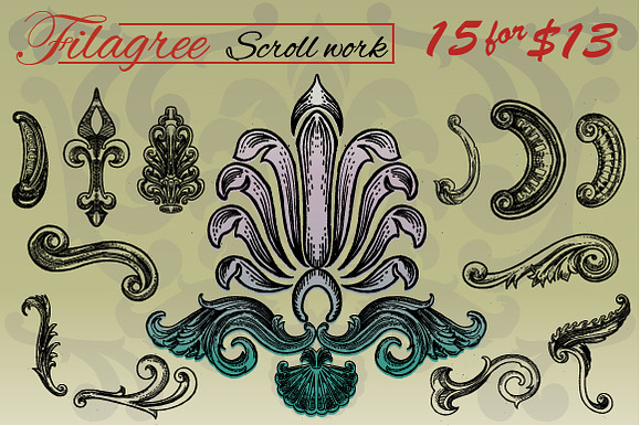 Filigree Pack preview 5