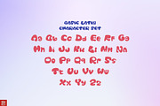 Floatograph Display Graffiti Bubble, a Blackletter Font by Nouric Design (Thumbnail 3 of 9)