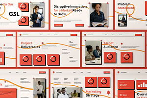 Pitch Deck Google Slide, a Presentation Template by graphicook