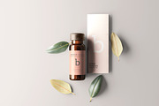 Amber Glass Vial Bottle Mockups, a Cups & Container Mockup by pmvch (Thumbnail 19 of 20)