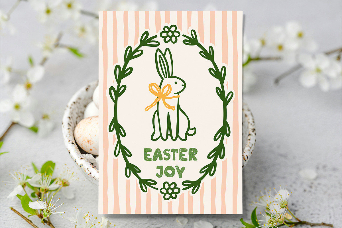 Spring Easter Frames & Illustration, an Object Graphic by ArtFM (Photo 9 of 10)