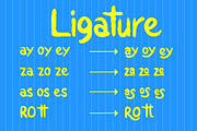 Rona Summer Warm Handwritten Font, a Handwritten Font by Angin Studio (Thumbnail 10 of 14)