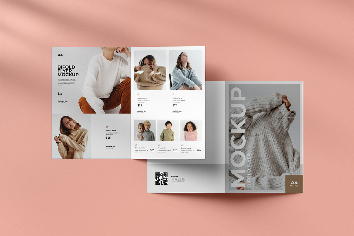 Bifold Brochure Mockup, a Books & Magazine Mockup by Mockup Supper (Photo 7 of 12)