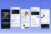 ]Eye Clinic Booking Mobile App, an UI Kit Template by Pitchlook.Studio (Thumbnail 3 of 4)