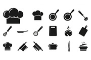Kitchen Cooking Icon Vector Bundle, an Illustration by jahid234 (Thumbnail 36 of 51)