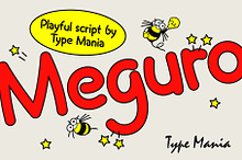 Meguro TM – Playful Sans