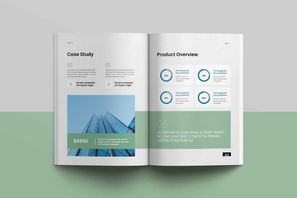 Creative Proposal, a Brochure Template by KreateTribe (Photo 3 of 8)