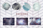 57 Moody Watercolor Elements SALE, a Texture Graphic by Tubigan Art (Thumbnail 8 of 8)