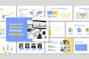 Business Analytics Google Slides, a Presentation Template by Loin Studio (Thumbnail 1 of 4)