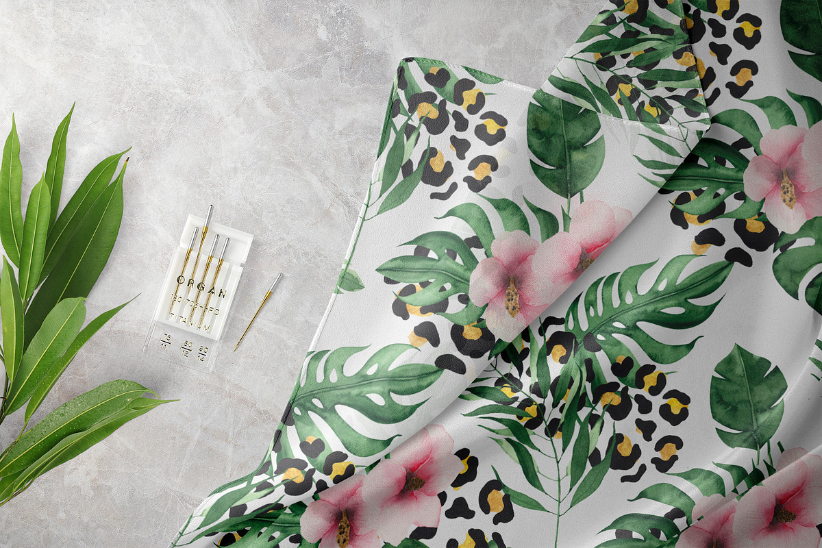 Watercolor tropical collection, an Object Graphic by Ana-Sakuta (Photo 8 of 16)