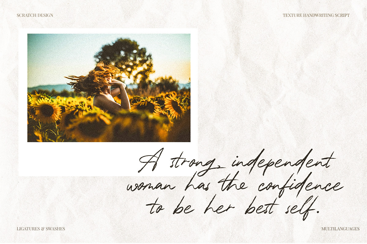 Rallys-Handwritten Script Font!, a Script Font by Scratch Design (Photo 5 of 13)