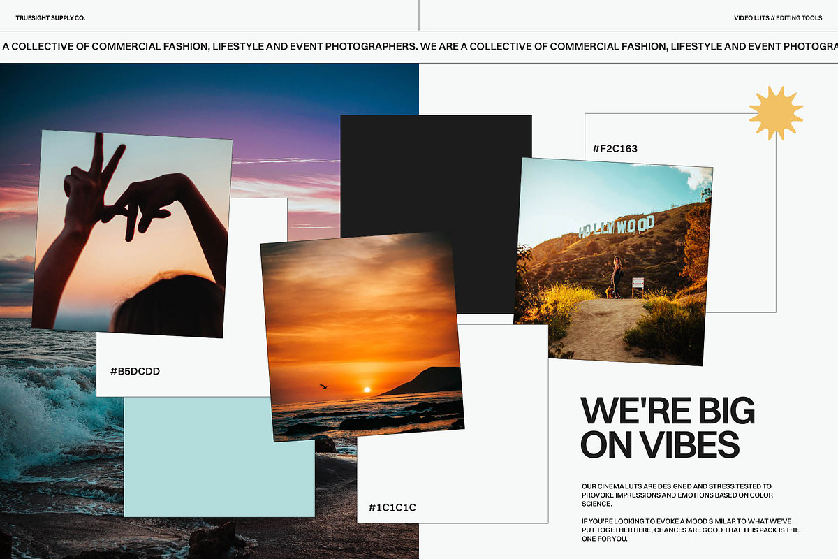Cali Sunset - Video LUTs, a Brushes & More by Truesight Supply Co. (Photo 2 of 6)