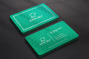 Dental Business card & 3 Mock-up, a Business Card Template by Smashing_Studio (Thumbnail 2 of 10)