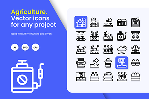 Agriculture Icons