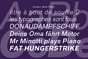 Classic Sans, a Sans Serif Font by Wiescher Design (Thumbnail 8 of 8)