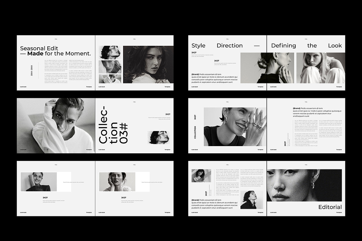 Lookbook - Photography Portfolio, a Brochure Template by TemplateFolio-Shop (Photo 21 of 22)