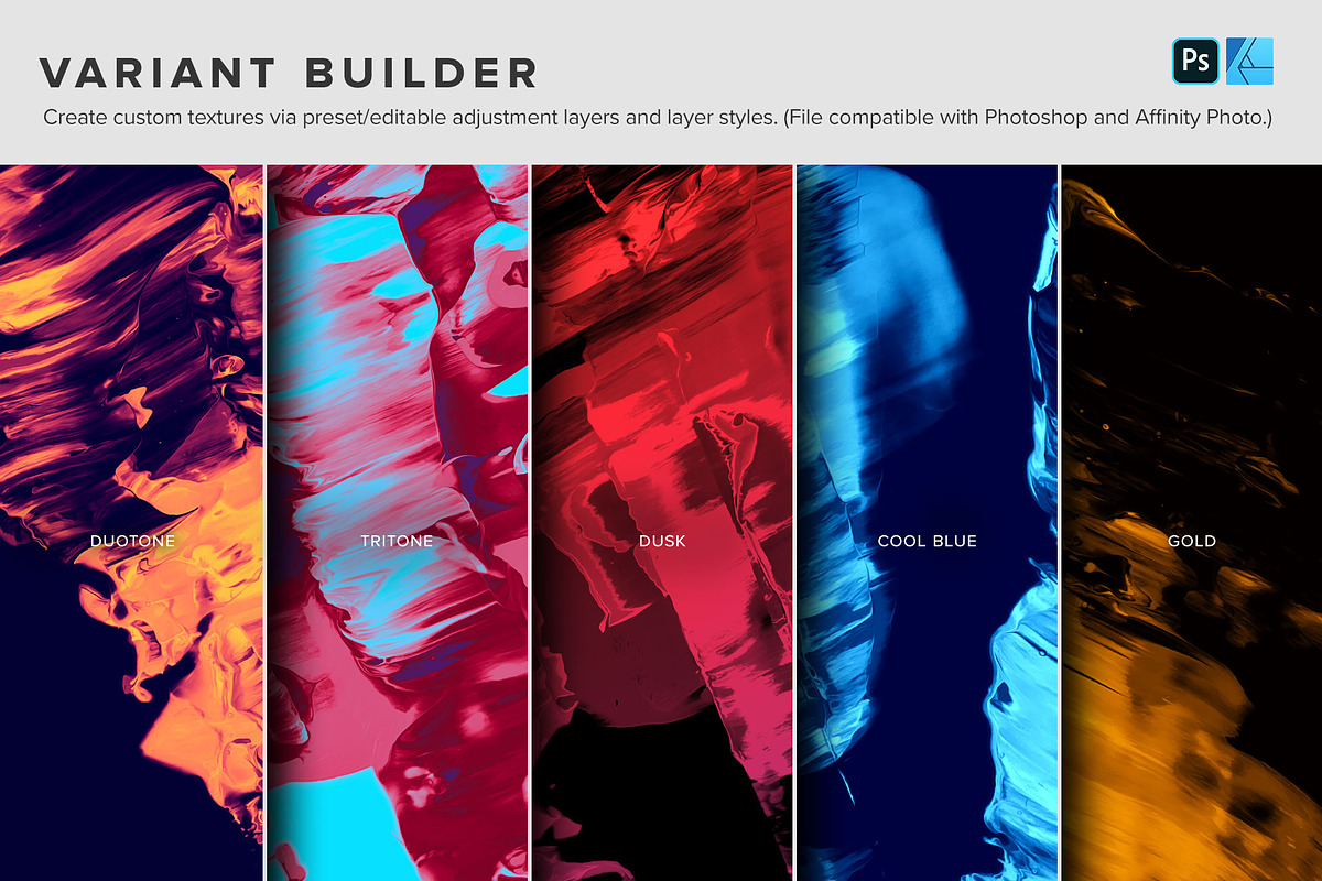 Divine: Vibrant Paint Textures, a Texture Graphic by Chroma Supply (Photo 6 of 14)
