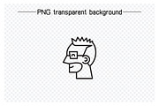 Human Head Avatars Set, a Person Illustration by Designfour (Thumbnail 2 of 7)