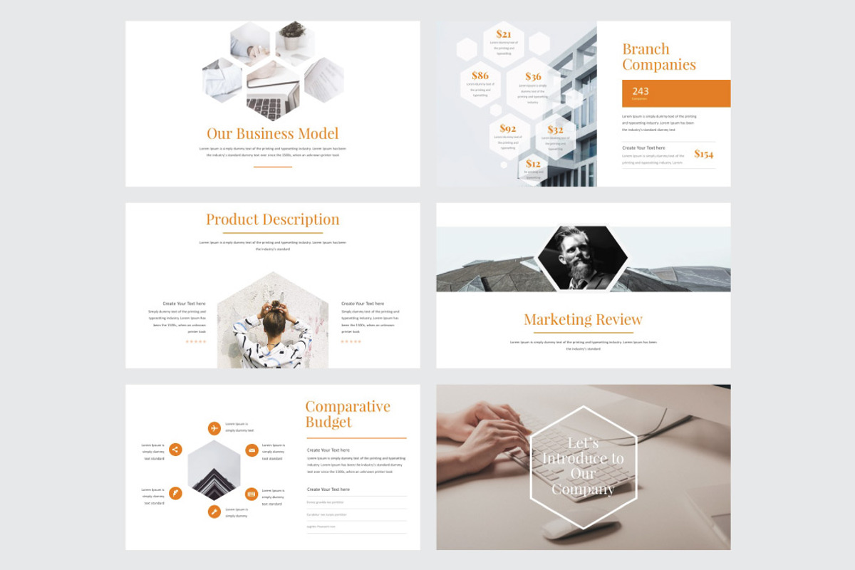 HEXAGON - Powerpoint Template, a Presentation Template by Shafura (Photo 4 of 6)