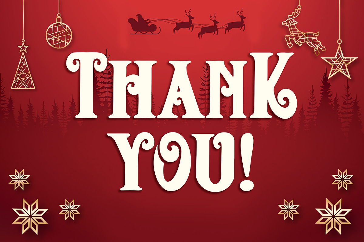 Christmas Mozart a Christmas Serif, a Serif Font by Blankids Studio (Photo 6 of 6)