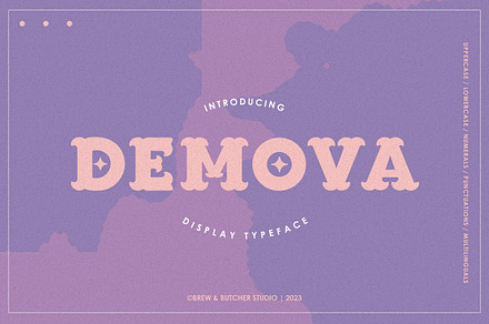 Demova | Display Typeface