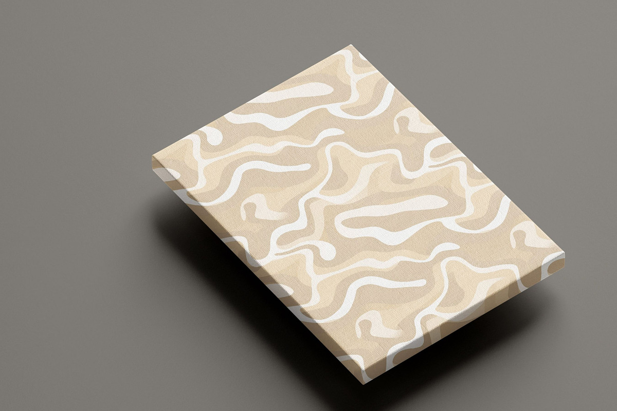 Wavy Seamless Pattern, Wavy Lines, a Pattern Graphic by BrushstrokeArtGB (Photo 8 of 10)