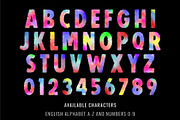 Watercolor Splash Font, a Font by Font Craft Studio (Thumbnail 2 of 4)