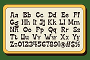 Ronale - Retro Food Font, a Serif Font by Pandeka Studio (Thumbnail 9 of 9)