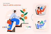 Skill Growth Illustration Art Set, a Finance Illustration by Creative Stall (Thumbnail 3 of 9)