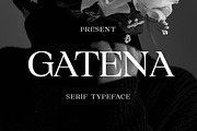 Gatena Serif Modern, a Serif Font by Yukita Creative (Thumbnail 1 of 10)