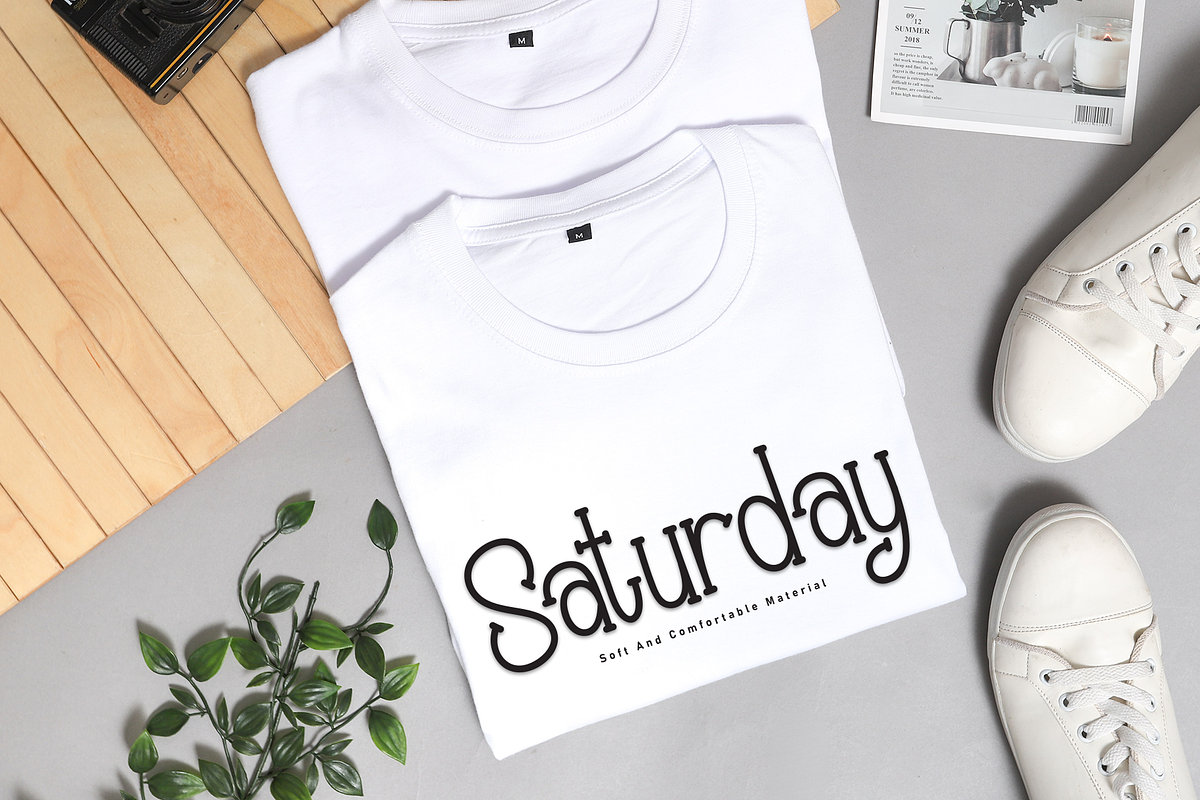 Happy Weekend | Script Font, a Script Font by Scratchones (Photo 2 of 8)