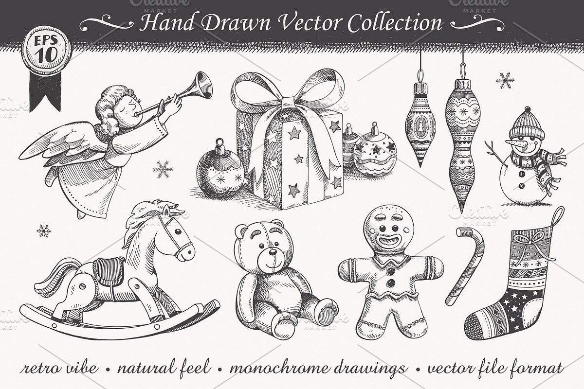 Christmas Graphics Bundle, an Illustration by Inkant Studio (Photo 1 of 5)