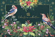 Watercolor Christmas clip art set, an Illustration by WonderWonder (Thumbnail 15 of 21)
