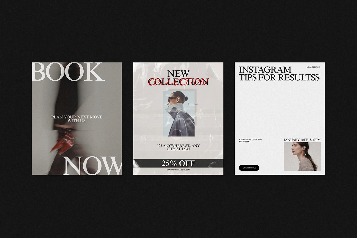 ZUNO | Social Media Kit (III), a Social Media Template by The Aesthetic Studio (Photo 2 of 10)