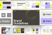 Utopia V4- Brand Guidelines Template, a Branding & Logo Template by graphypix (Thumbnail 6 of 14)