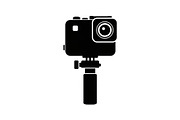 60 Action Camera Silhouette Icon, an Illustration by Artivon (Thumbnail 54 of 61)