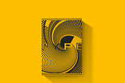 Yellow Geometric Cover Design Bundle, a Poster Template by NJ Himel (Thumbnail 6 of 40)