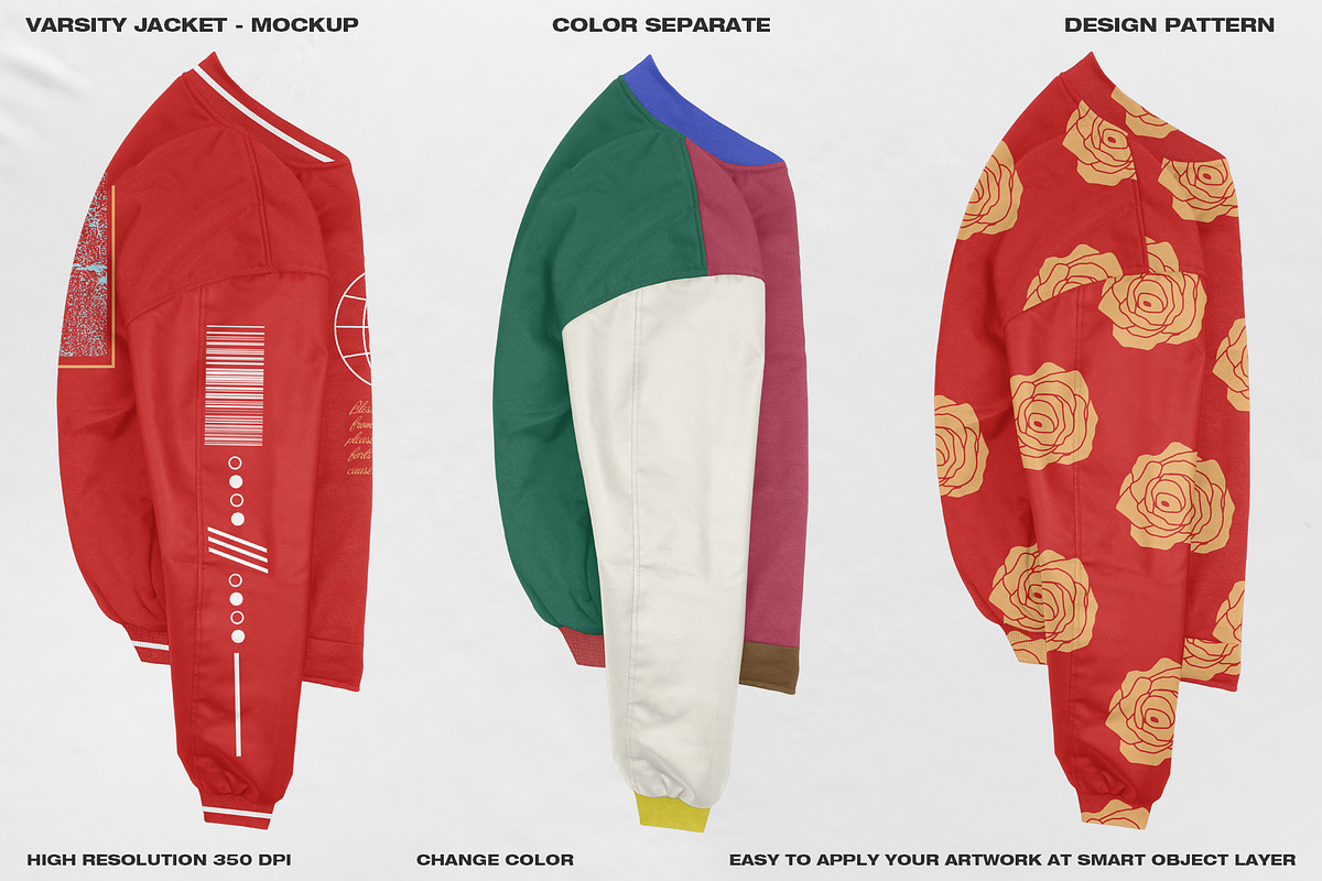 Varsity Jacket - Mockup, a Hoody Mockup by DaldSgh (Photo 14 of 21)