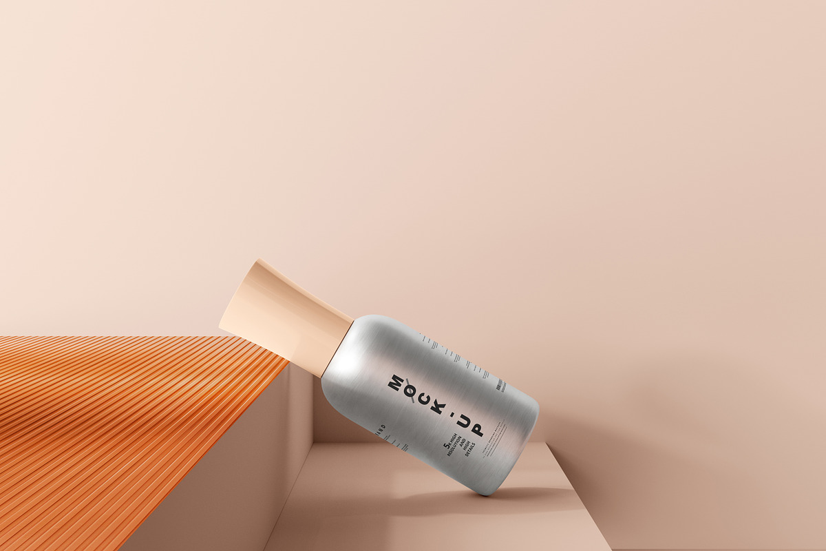 Aluminum Cosmetic Mockup Bundle, a Cups & Container Mockup by pmvch (Photo 157 of 206)