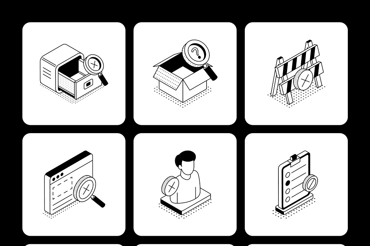 Empty State Illustrations Bundle, an Empty State Illustration by Vectors Market (Photo 9 of 12)
