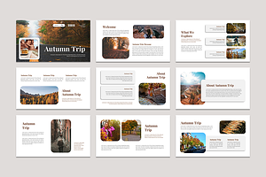 Autumn Trip - Google Slides Template