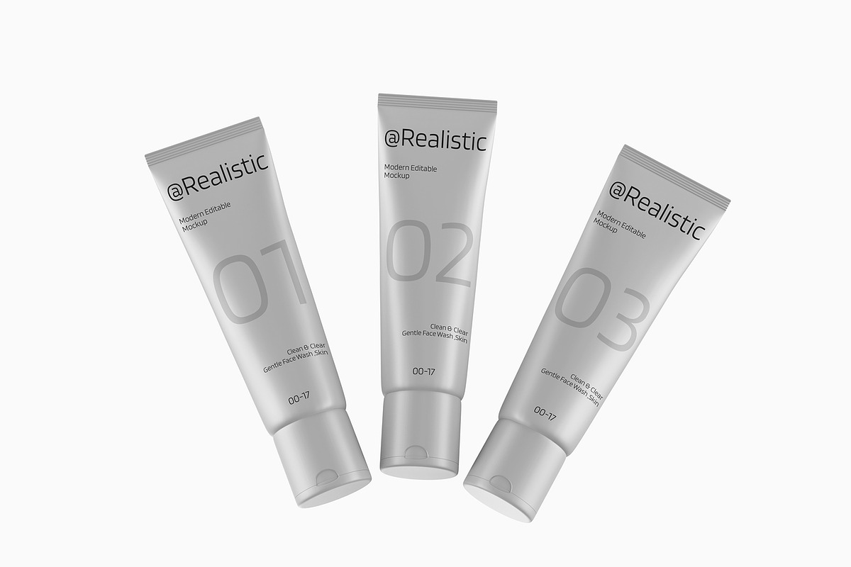 Cosmetic Tube Mockup Bundle, a Product Mockup by graphypix (Photo 1 of 4)