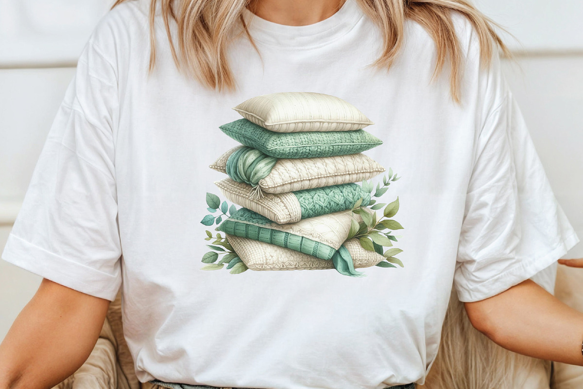 Mint Fresh Green Autumn Clipart, an Illustration by CraftArtStudio (Photo 3 of 6)
