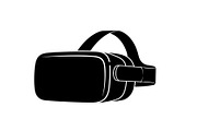 50 VR Goggles Headset Silhouette, an Illustration by yasushie (Thumbnail 46 of 51)