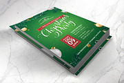 Green Christmas Party Flyer & Poster, a Flyer Template by Godserv Designs (Thumbnail 4 of 9)