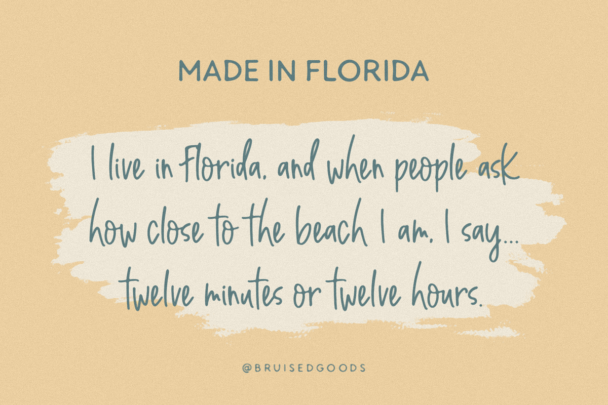 Sun Bum + Pelicano, a Handwritten Font by Bruised Goods (Photo 4 of 7)