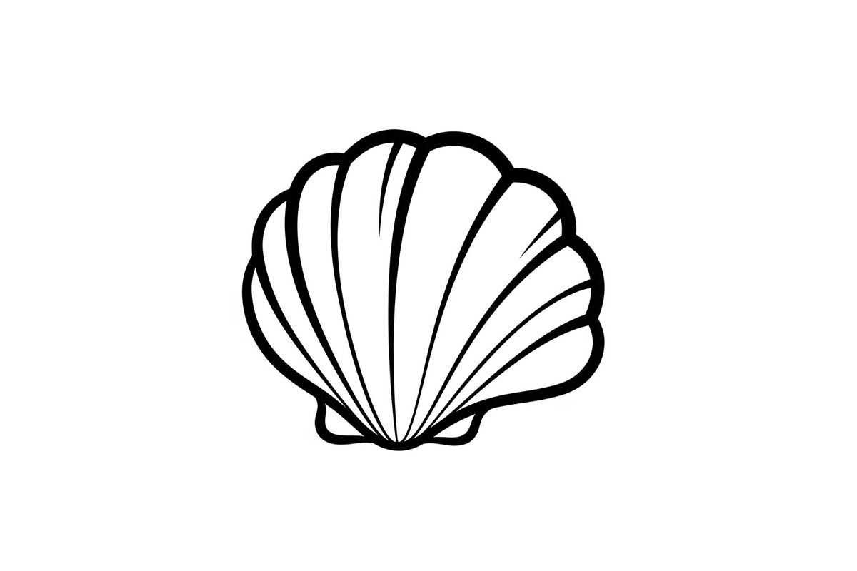 Shell Silhouette Vector Bundle, an Illustration by hafijul (Photo 47 of 48)